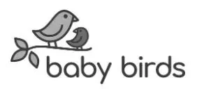 Baby Birds Logo B&W