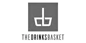 The drinks basket logo B&W