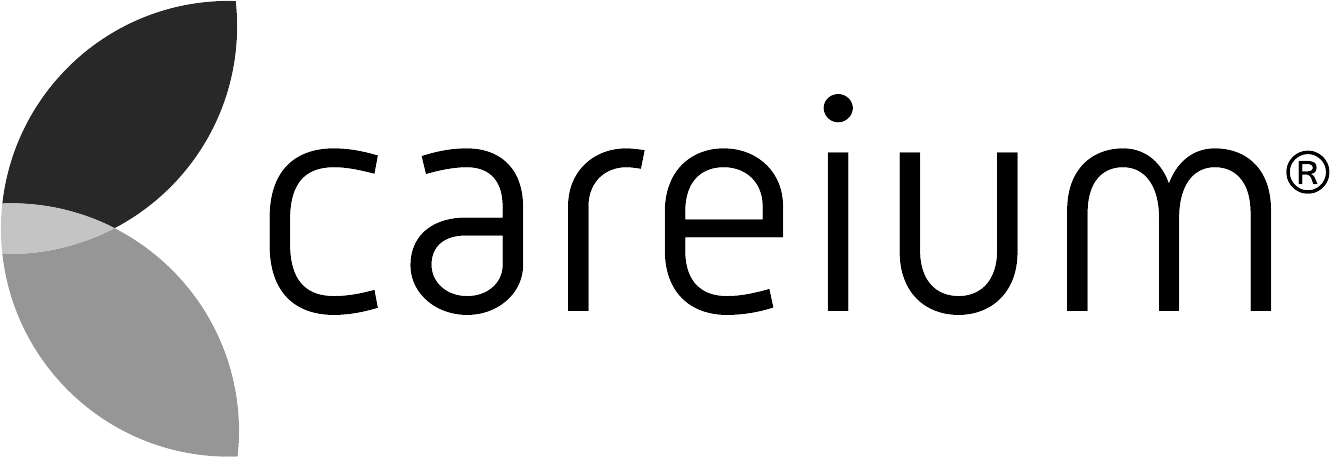 Careium logo B&W