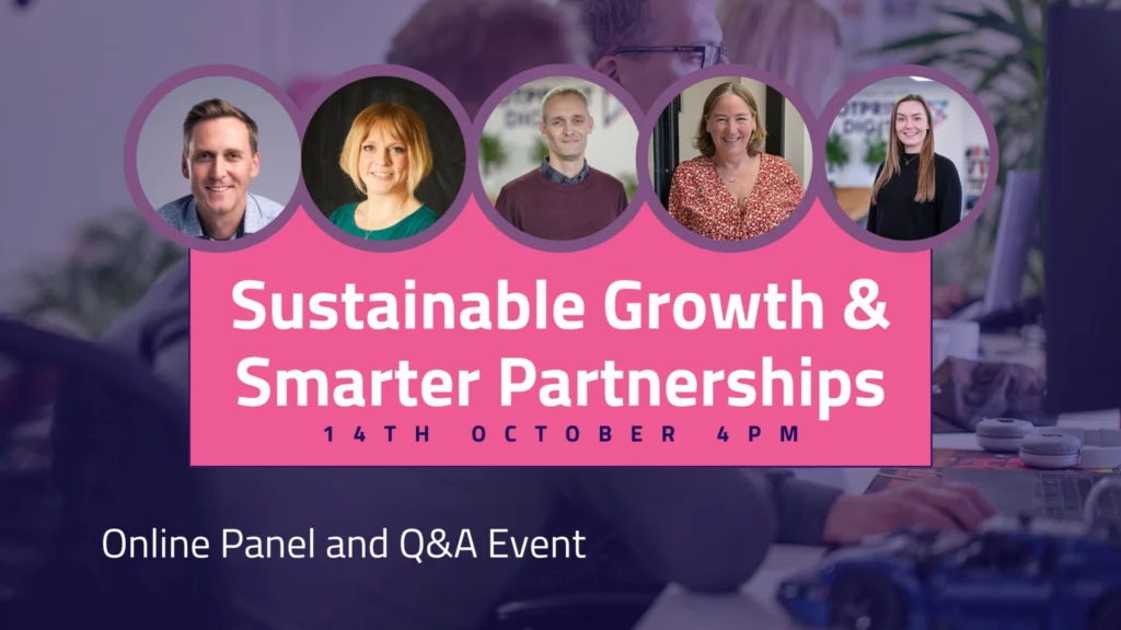 Sustainable growth and smarter partnerships event